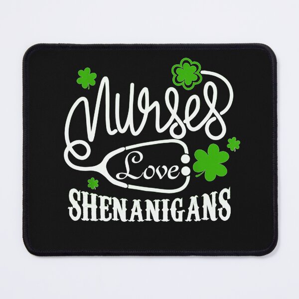 Item preview, Nurses Love Shenanigans Funny St Patrick's Day Nursing Gift designed and sold by AmapolaSerrato.