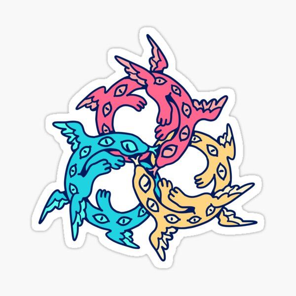Item preview, Pansexual Serpent Angels designed and sold by Skystreak279.
