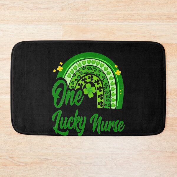 Item preview, One Lucky Nurse Scrub RN St Patricks Day Nurses Women  designed and sold by AmapolaSerrato.