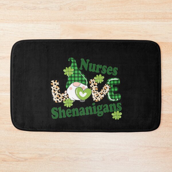 Item preview, Nurses LOVE Shenanigans St Patricks Day Irish Gnome Women designed and sold by AmapolaSerrato.