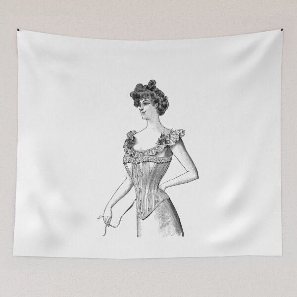 Item preview, Petit Echo del la Mode corset ad, Cocorico Magazine1900 designed and sold by Hedrin.