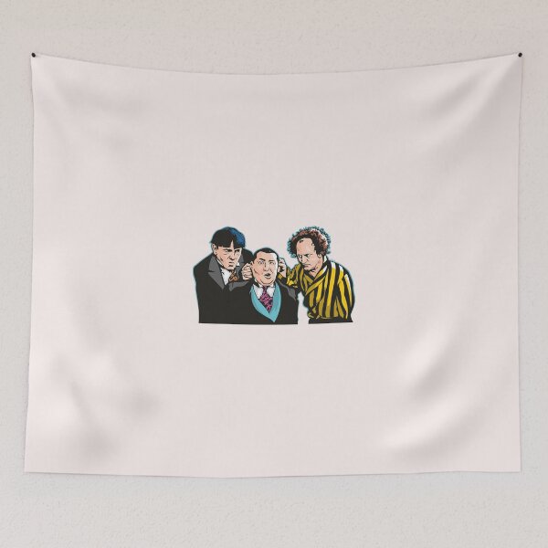 Item preview, The Three Stooges Sticker designed and sold by TrudieRose.