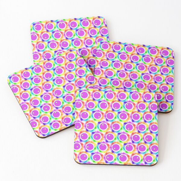 Item preview, Rainbow Circles Optical Grid Design designed and sold by ShoaffBallanger.