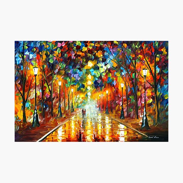 FAREWELL TO ANGER - Leonid Afremov Photographic Print