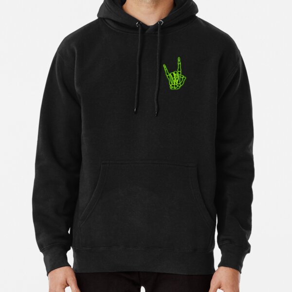 skeleton hands sweatshirt