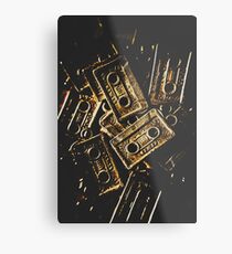 Music nostalgia Metal Print
