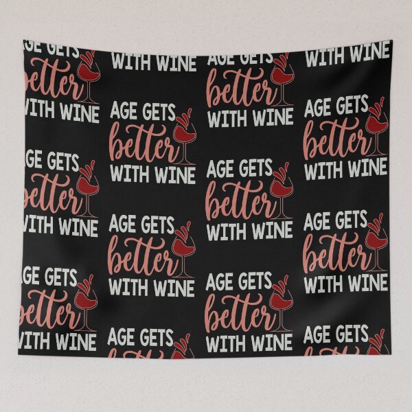 Item preview, Age Get Better With Wine designed and sold by FOX1999-Design.