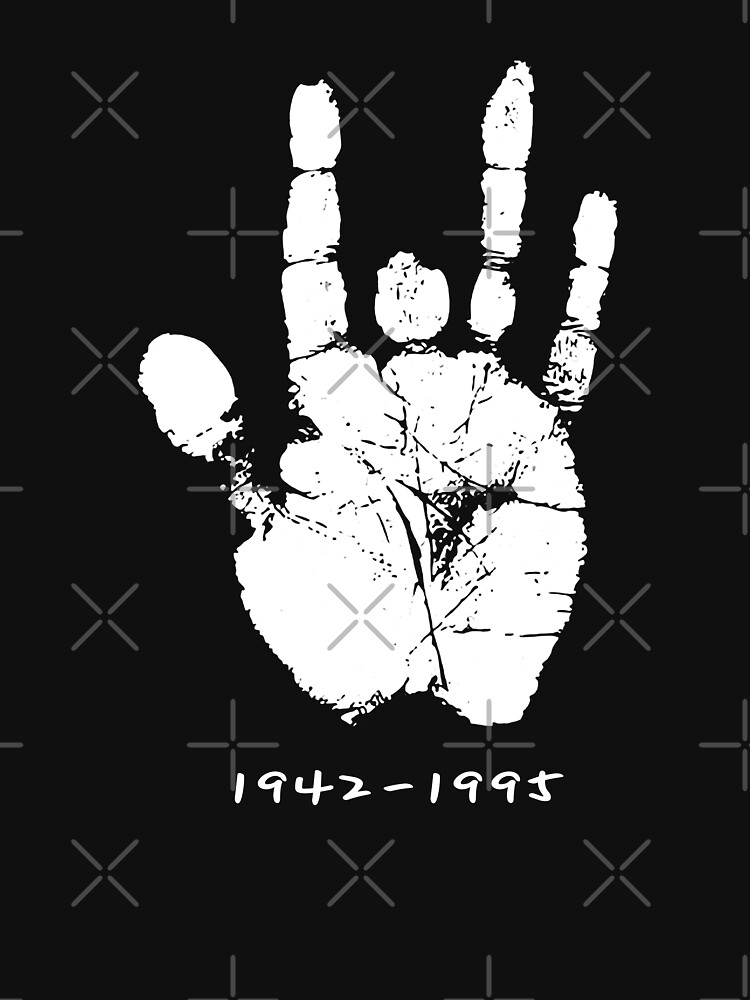Jerry Garcia Hand print