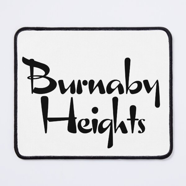 Item preview, Burnaby Heights British Columbia Black Deco designed and sold by WhereWear.