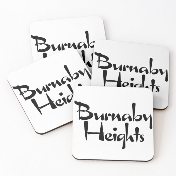 Item preview, Burnaby Heights British Columbia Black Deco designed and sold by WhereWear.