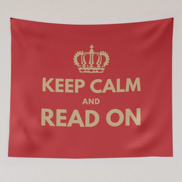 Item preview, Keep Calm And Read On designed and sold by WeiloveD.