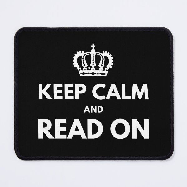 Item preview, Keep Calm And Read On designed and sold by WeiloveD.
