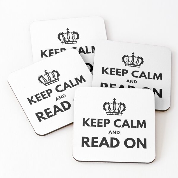 Item preview, Keep Calm And Read On designed and sold by WeiloveD.
