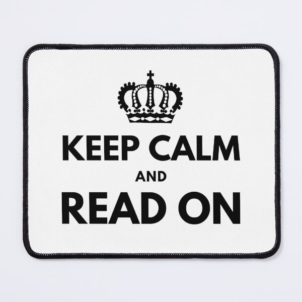Item preview, Keep Calm And Read On designed and sold by WeiloveD.