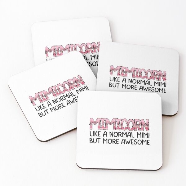 Item preview, Mimicorn like a normal Mimi but more awesome, Funny Gifts For Mimi's who like unicorns, pink leopard print and being awesome designed and sold by Auntieck.
