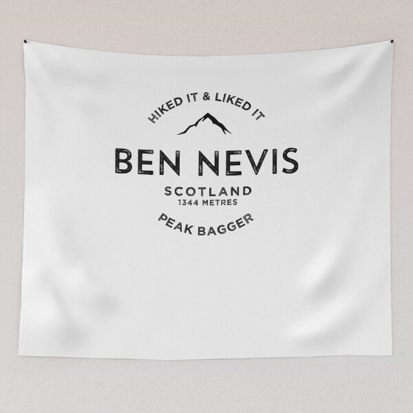 Item preview, Ben Nevis Peak Bagger 26 Unisex, Or Women Vintage Retro, For Customize, Amazing Idea designed and sold by FWREQADU.