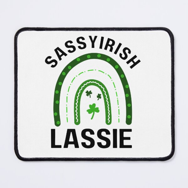 Item preview, Sassy Irish Lassie Rainbow St Patrick Day designed and sold by InkMeister.