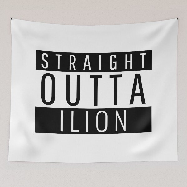 Item preview, Straight Outta Ilion new york Ilion NY designed and sold by Teelogic.
