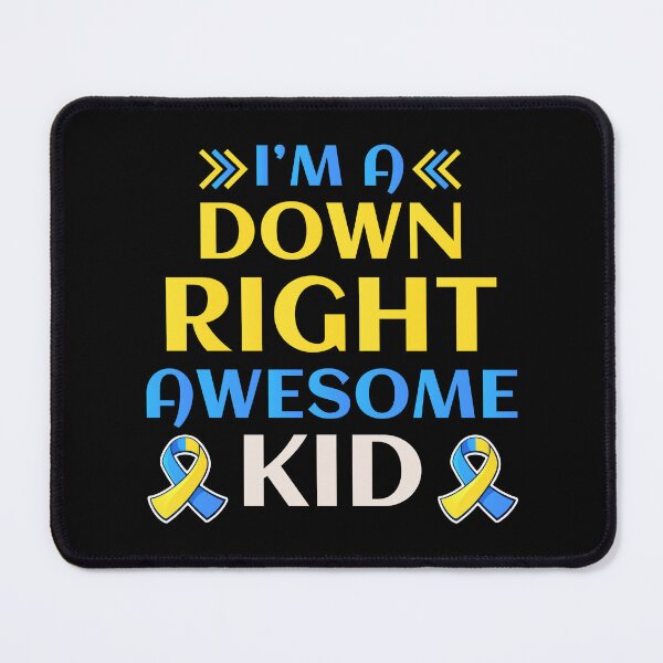 Item preview, Down Syndrome Awareness day Yellow Blue Ribbon designed and sold by TastefulTees.