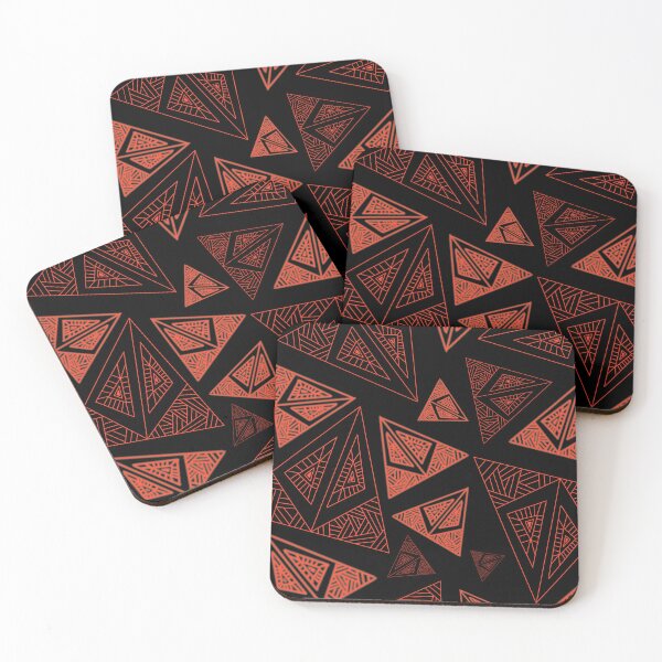 Item preview, Geometric Tribal Paper Plane Doodle Pattern designed and sold by LusDigiArt.