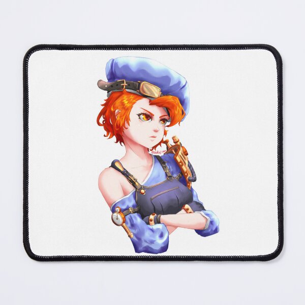 Item preview, Fire-haired Steampunk Girl designed and sold by zedojisan.