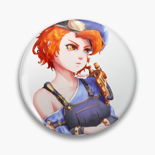 Item preview, Fire-haired Steampunk Girl designed and sold by zedojisan.