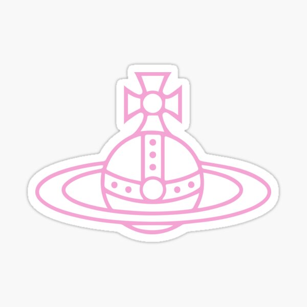 Vivienne Westwood Saturn Y2K Coquette Orb Sticker