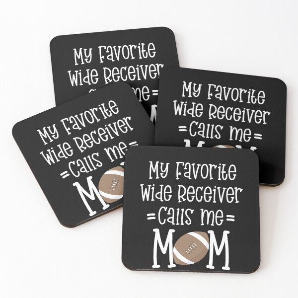 Item preview, Football Quote My Favorite Wide Receiver Calls Me Mom Game designed and sold by Toralloisa.