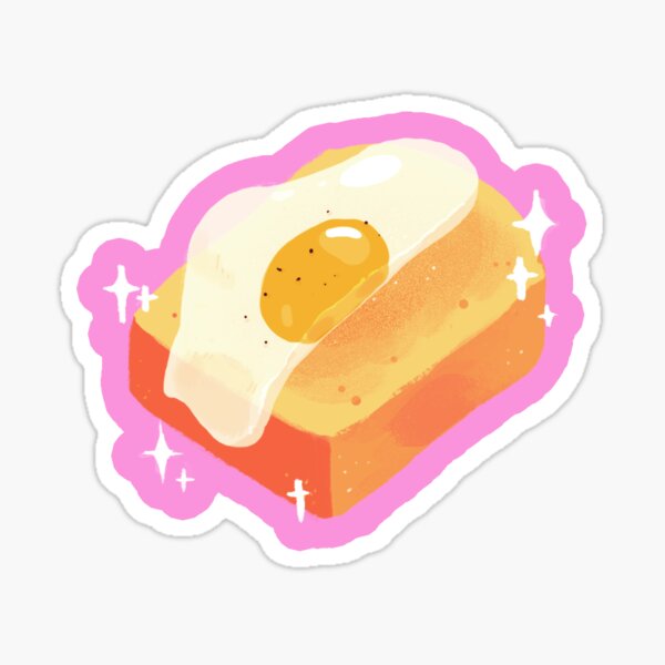 Egg on Toast (Laputa: Castle in the Sky) Sticker