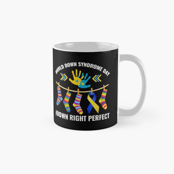 Item preview, Down Syndrome Awareness day Yellow Blue Ribbon designed and sold by TastefulTees.