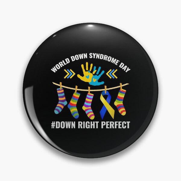 Item preview, Down Syndrome Awareness day Yellow Blue Ribbon designed and sold by TastefulTees.