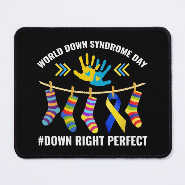 Item preview, Down Syndrome Awareness day Yellow Blue Ribbon designed and sold by TastefulTees.