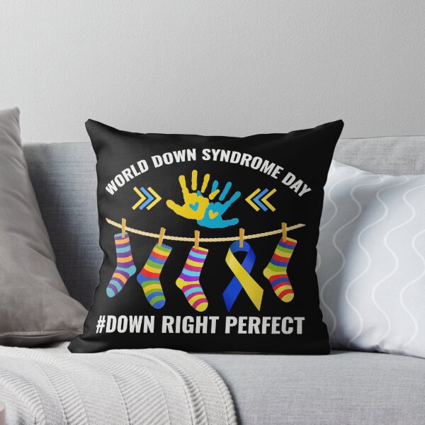 Item preview, Down Syndrome Awareness day Yellow Blue Ribbon designed and sold by TastefulTees.