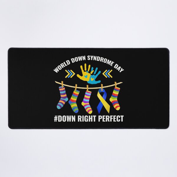Item preview, Down Syndrome Awareness day Yellow Blue Ribbon designed and sold by TastefulTees.