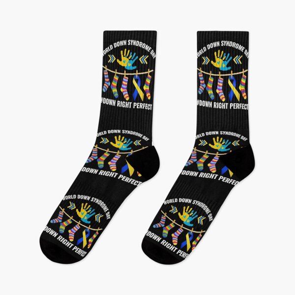 Item preview, Down Syndrome Awareness day Yellow Blue Ribbon designed and sold by TastefulTees.