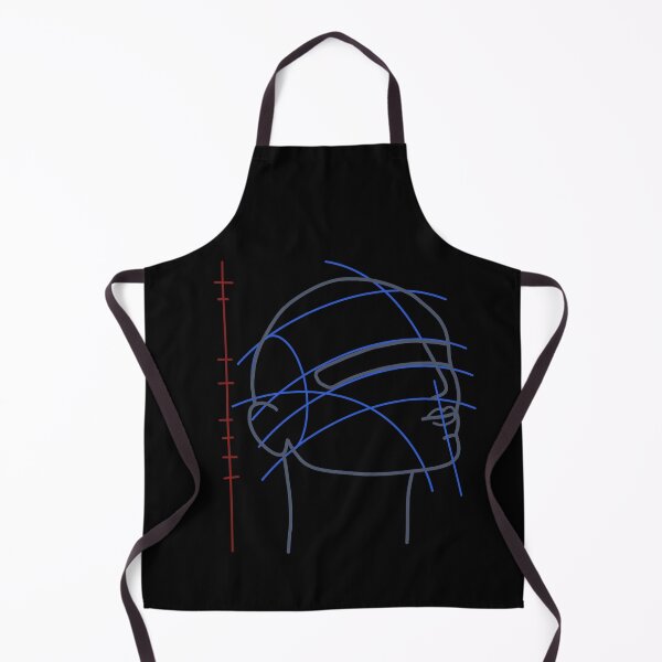 Item preview, Cool face composition guide lines graphic designed and sold by LaBellCreative.