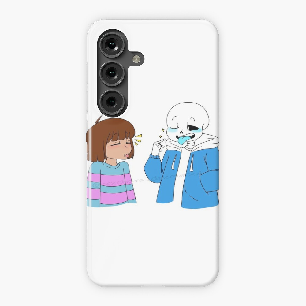 Lámina fotográfica for Sale con la obra «Frisk and sans - undertale» de  xxcharaDxx | Redbubble