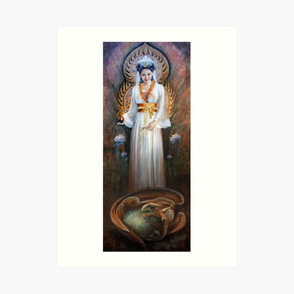 Kwan Yin Art Print