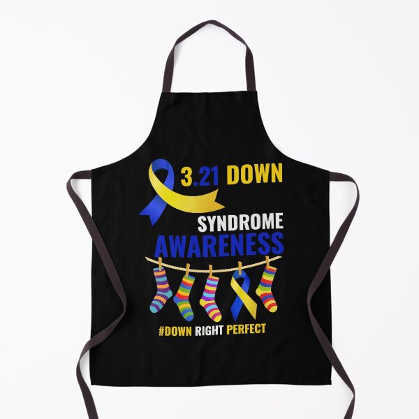 Item preview, Down Syndrome Awareness day Yellow Blue Ribbon designed and sold by TastefulTees.