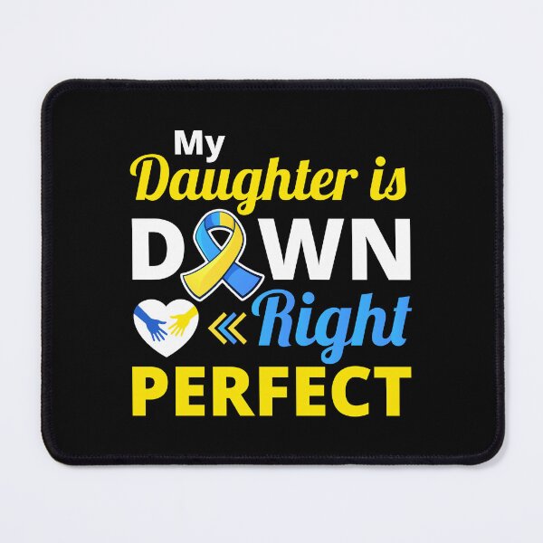 Item preview, Down Syndrome Awareness day Yellow Blue Ribbon designed and sold by TastefulTees.