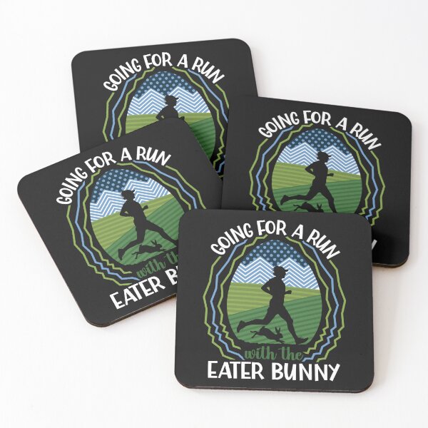 Item preview, Going For A Run With The Easter Bunny | Running | Funny Easter Quotes designed and sold by DrawingBoard.
