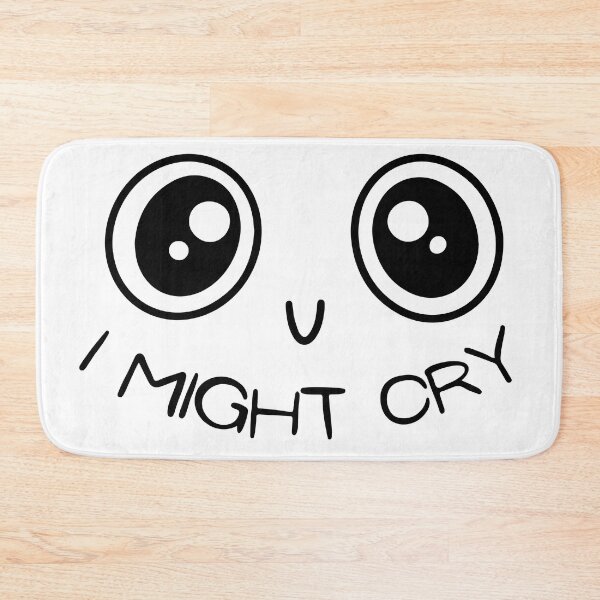 Item preview, I Might Cry - I Am Pretty Cool But I Cry A Lot Big Glossy Eyes With A Smile designed and sold by player-502.