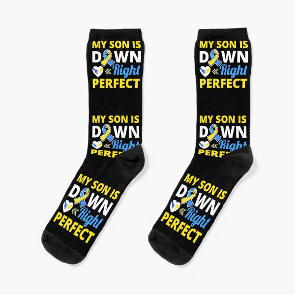Item preview, Down Syndrome Awareness day Yellow Blue Ribbon designed and sold by TastefulTees.