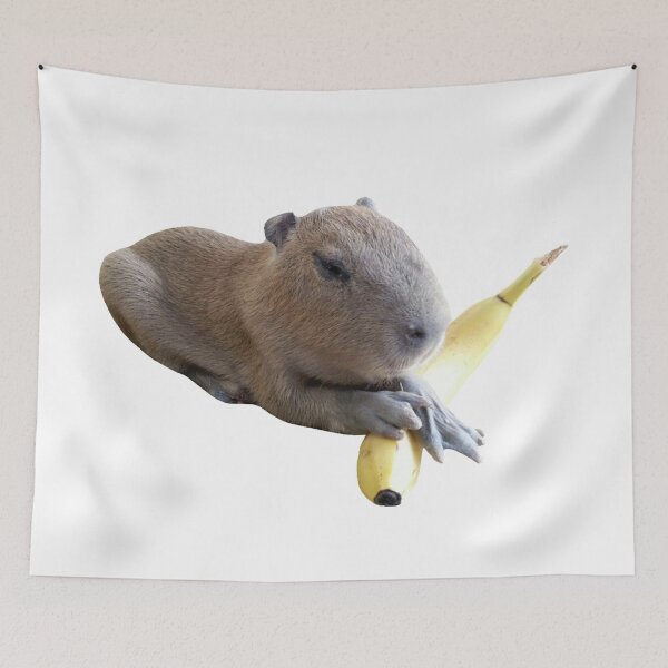Item preview, Capybara Banana designed and sold by Mino Shop.