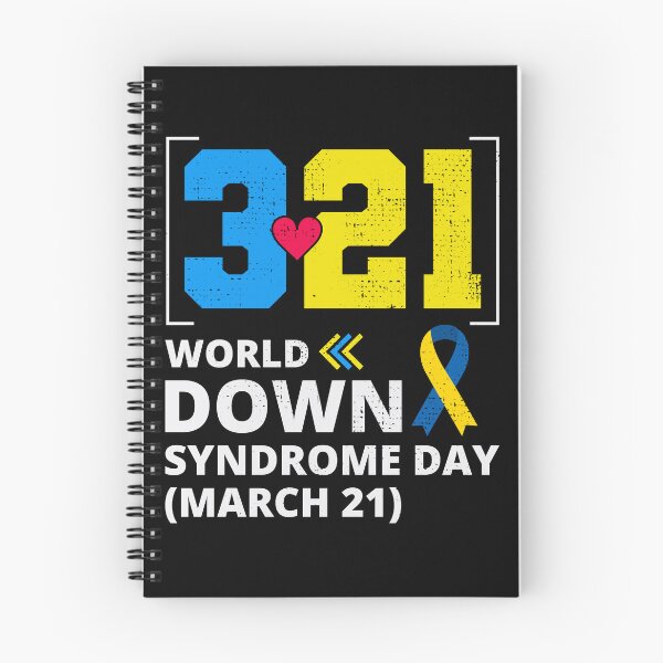 Item preview, Down Syndrome Awareness day Yellow Blue Ribbon designed and sold by TastefulTees.