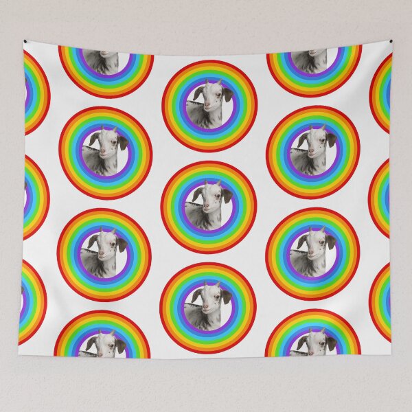 Item preview, Rainbow Baby Goat designed and sold by toadsforall.