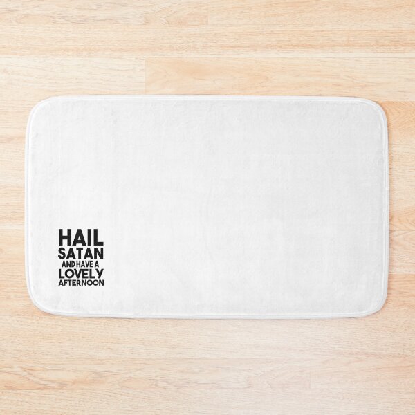 Item preview, HAIL SATAN Baseball ¾ Sleeve  designed and sold by DonnaMarcos.