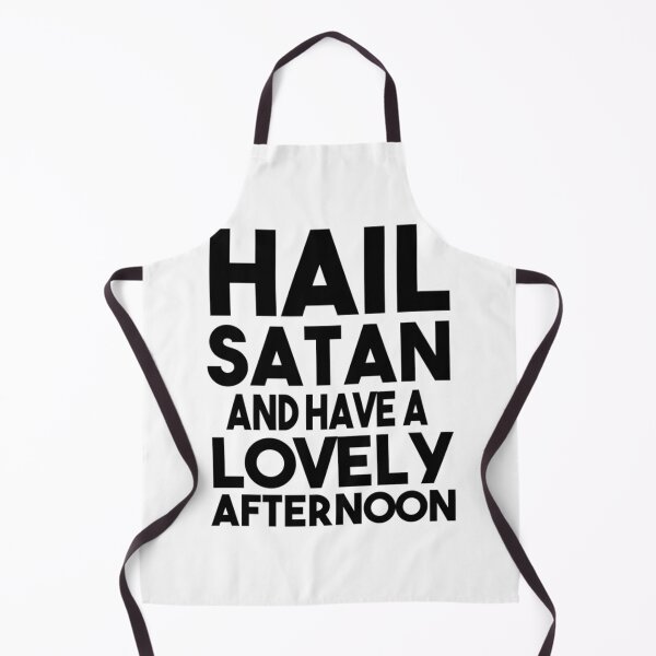 Item preview, HAIL SATAN Baseball ¾ Sleeve designed and sold by DonnaMarcos.