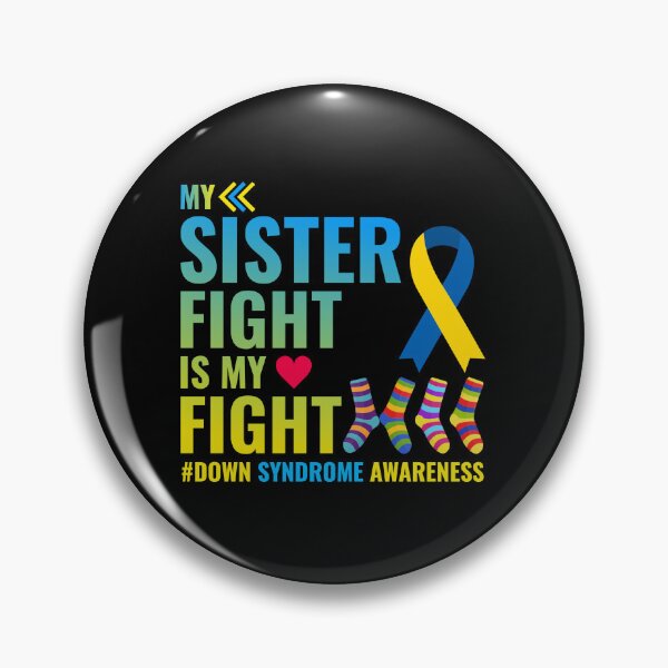 Item preview, Down Syndrome Awareness day Yellow Blue Ribbon designed and sold by TastefulTees.