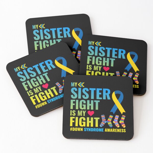 Item preview, Down Syndrome Awareness day Yellow Blue Ribbon designed and sold by TastefulTees.